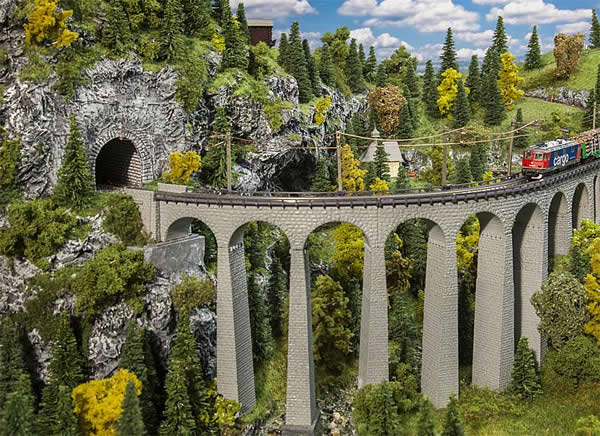 Faller 222596 - Landwasser Viaduct-set