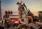 130026 Blast furnace with casting hall
