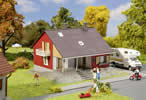 Dwelling house with terrace