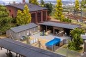 Barrack with Coal Shed
