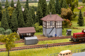 222239 Block point with track decoration