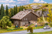 232129 Barn with raised driveway