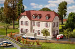Two-story corner building