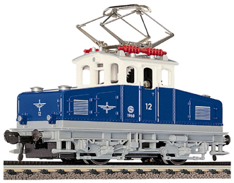 Fleischmann 4305 - Edelweiss Elec Rack Loco BLU/WHT