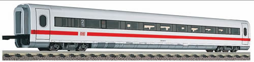 Fleischmann 4494 - ICE 2 - Coach with childrens compartment and traffic red stripe, 2nd Class, type 806.0 of the DB AG
