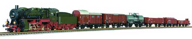 Fleischmann 4900 - DRG 2-8-0 W/6 Freight Cars