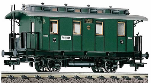 Fleischmann 5051 - German 3rd class coach, type Ci Pr 86 of the DRG