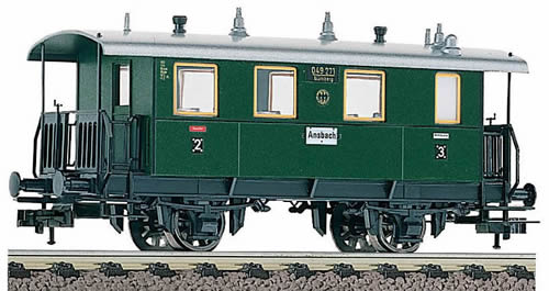 Fleischmann 5052 - German 2nd/3rd class coach, type BCL Bay05 of the DRG