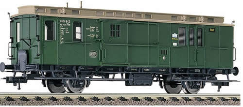 Fleischmann 5060 - Post-.baggage coach, 2-axled, type Pw Posti (Pw Posti pr 11) of the DB