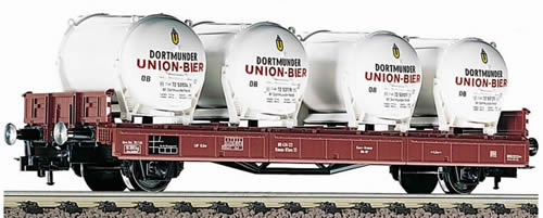 Fleischmann 5230 - Container carrying wagon, type Rmms.BTms 33 of the DB