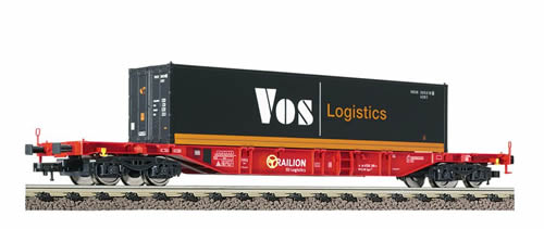 5 Décroches Wagon Fleischmann 6014 - Rails Laiton Non Motorisés - Échelle HO - Neuf/boîte