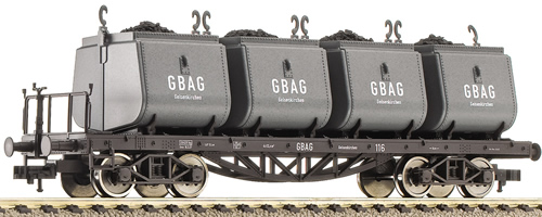 Fleischmann 526602 - 4-axle coal car