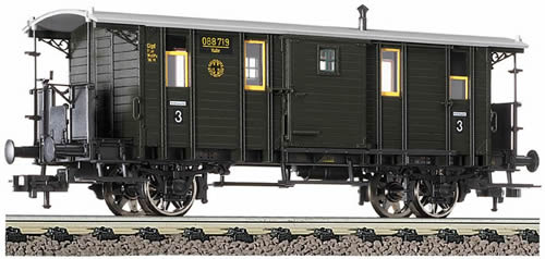 Fleischmann 5368 - Box goods van with end platforms (Fakultativ-Wagen - optional wagon)