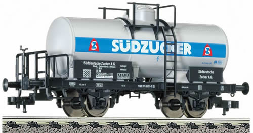 Fleischmann 5423 - Tank wagon SÜDZUCKER in service of the DB, with brake platform