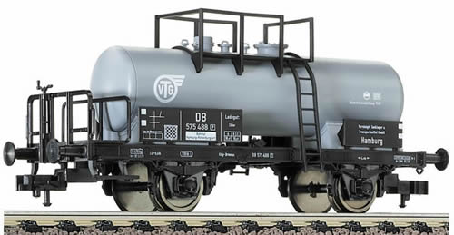 Fleischmann 5445 - Chemical tanker wagon VTG, in service of the DB, with brake platform