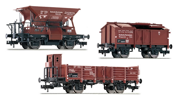 Fleischmann 550504 - German Freight Car Set for E 69 05 of the DRG