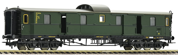 Fleischmann 568003 - German Fast Train Baggage Car type Pw 4ü