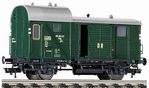 SY0593) Fleischmann 5865 K H0 DC Güterwagen Gebr. Fleischmann K.Bay
