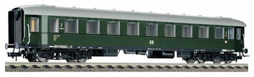 Fleischmann 5742 - Express coach, 2nd class, type B4üpe (C4ü-35) of the DR