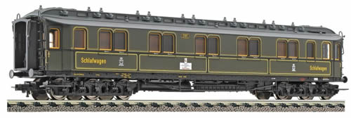 Fleischmann 580904 - Sleeping coach, 6-axled, type WL 6ü of the K.P.E.V.