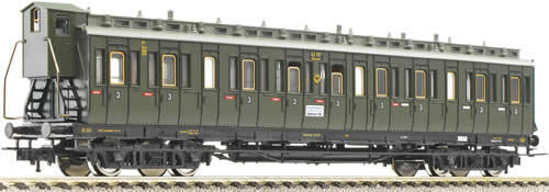 Fleischmann 581003 - 4-axle compartment car 3rd class w/brakemans cab