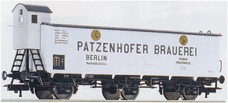 Fleischmann 5889 - KPEV 3 Axle Beer Car Patzenhofer