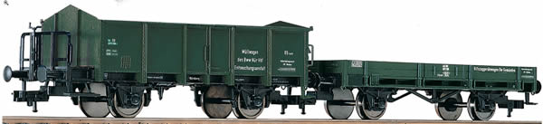 Fleischmann 591002 - 2pc Freight Car Set Müllwagen