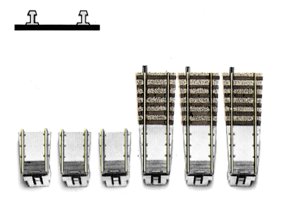 Fleischmann 6153 - Extension set for PROFI-Track turntable 6152 C
 