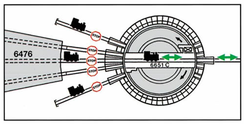 Fleischmann 6651 - TURNTABLE NS