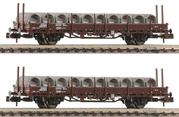 Fleischmann 6660072 - 2-piece set: Swivel-type stake wagons