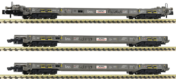 Fleischmann 6660093 - 3 piece set: Rollende Autobahn, Hupac 