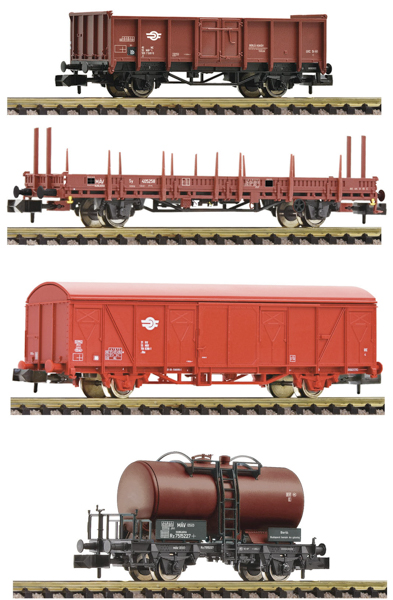 Fleischmann 6660096 - 4 piece set: Goods train