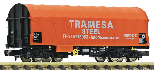 Fleischmann 6660125 - Slide tarpaulin wagon, Tramesa 