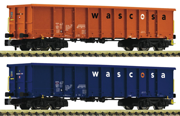 Fleischmann 6660140 - 2 Piece Set Open Goods Wagons
