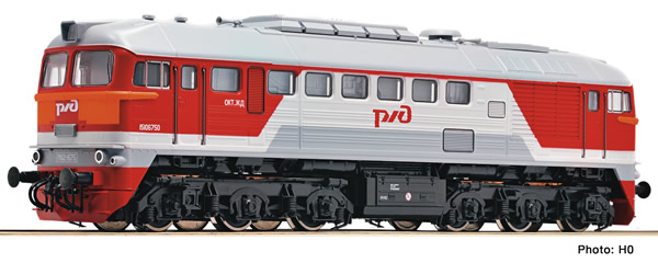 Fleischmann 725290 - Russian Diesel locomotive M62 of the RZD (Sound)