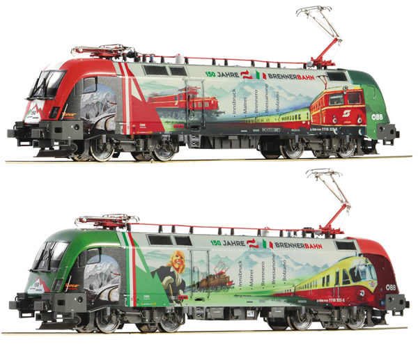 Fleischmann 731189 - Austrian Electric Locomotive Class 1116 159-5 Brenner Jubiläum of the OBB (Sound Decoder)