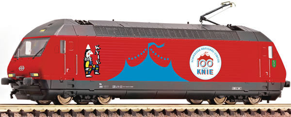 Fleischmann 731501 - Swiss Electric locomotive 460   058-1 Circus Knie of the SBB 