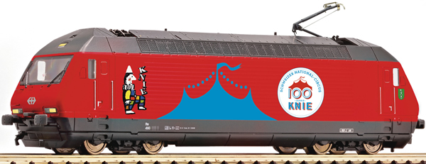 Fleischmann 731571 - Swiss Electric locomotive 460   058-1 Circus Knie of the SBB (Sound)