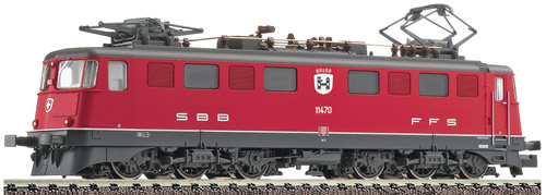 Fleischmann 737208 - Electric Locomotive Ae 6/6 red, SBB