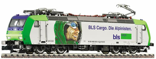 Fleischmann 738507 - Electric Locomotive Rh 485 BLS Alpinisten w/int 