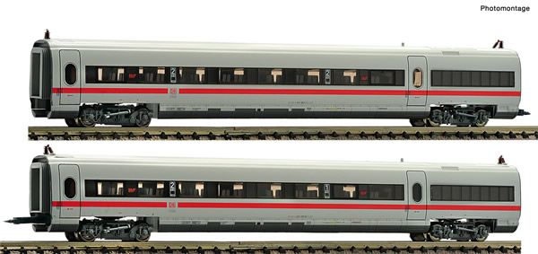 Fleischmann 746102 - 2 piece set: Matching coaches for the EMU ICE class 411