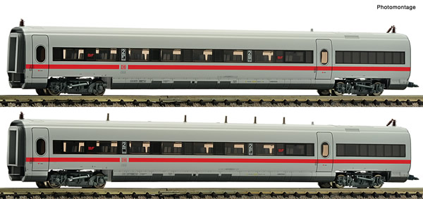 Fleischmann 746402 - 2 piece set: Matching coaches for the EMU ICE class 411