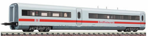 Fleischmann 7493 - ICE 2-Restaurant-Coach BordRestaurant with traffic red stripe, type 807.0 of the DB AG