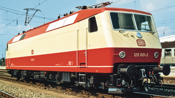 Fleischmann 7560059 - German Electric locomotive 120 001-3 of the DB 