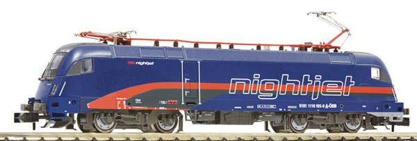 Fleischmann 7570039 - Austrian Electric locomotive 1116 195-9 Nightjet of the OBB (Sound)