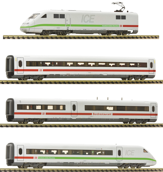 Fleischmann 7760003 - German 4-piece set: Electrical multiple unit ICE 2 (402 class) of the DB AG 