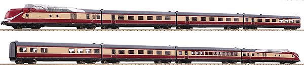 Fleischmann 7770001 - German Gas turbine multiple unit class 602 of the DB (Sound Decoder)