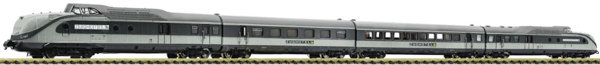 Fleischmann 7770009 - 4-piece set: RailAdventure BR 601 Zughotel diesel multiple unit (DCC Sound)