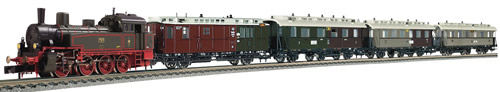 Fleischmann 781503 - German Passenger Car Set (5 cars)T12 of the KPEV