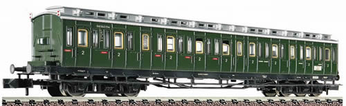 Fleischmann 8046 - Compartment coach 2nd class, type B4 (C4pr04
